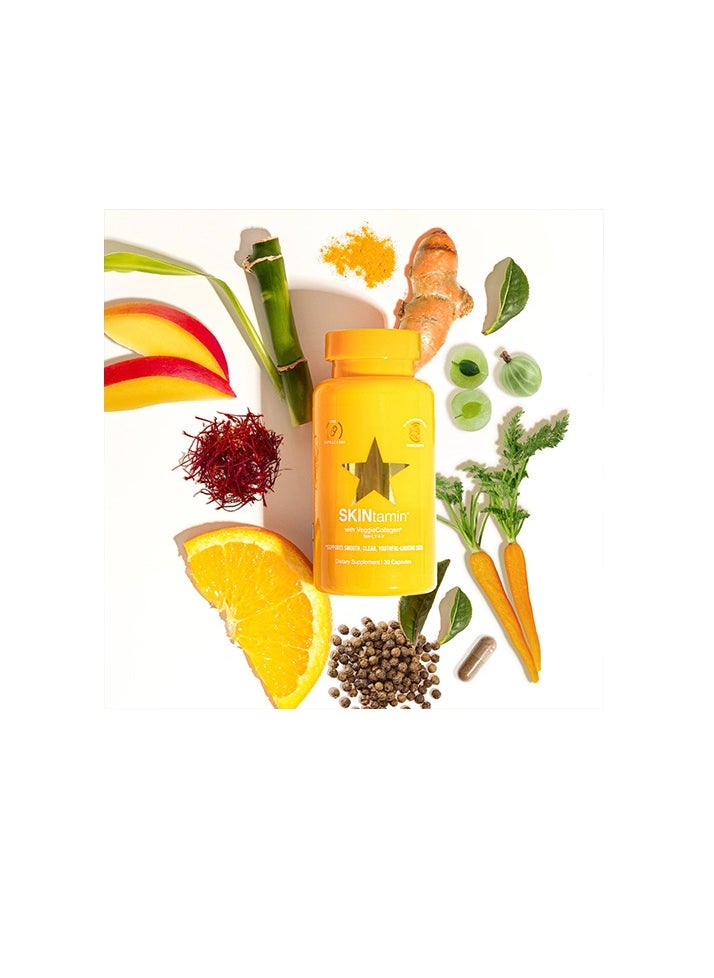 HAIRTAMIN - Veggie Dietary Supplement 30 Capsules - Image 1