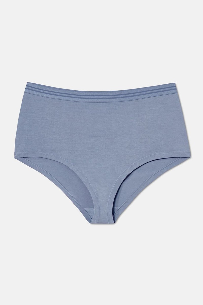 Tchibo Women High Waist Slip Panties, Blue  - Image 3