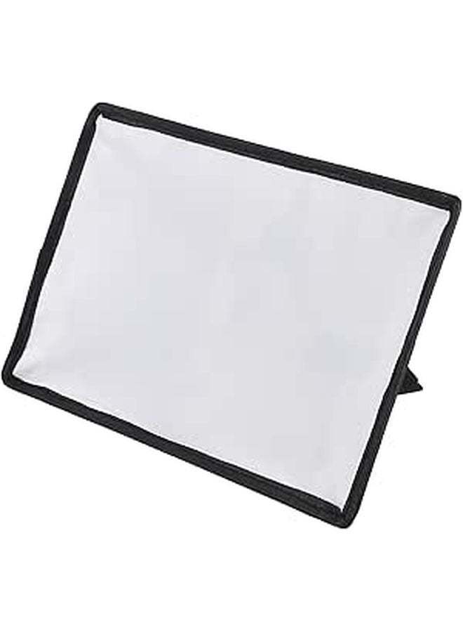 White 16 Inch Photography Light Diffuser for Portrait Product Studio Indoor Outdoor Use - Image 1