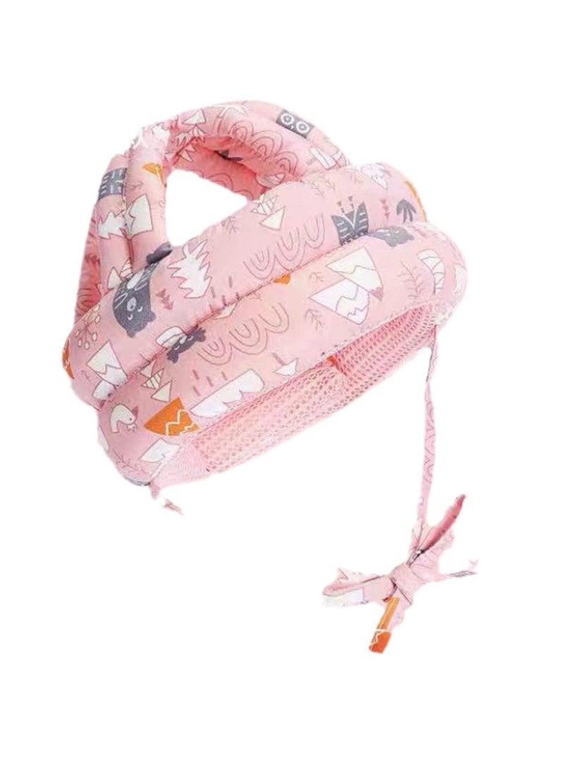 Children head pillow anti-fall head protection pad learning to walk thickened Baby toddler protective head hat  - Image 1