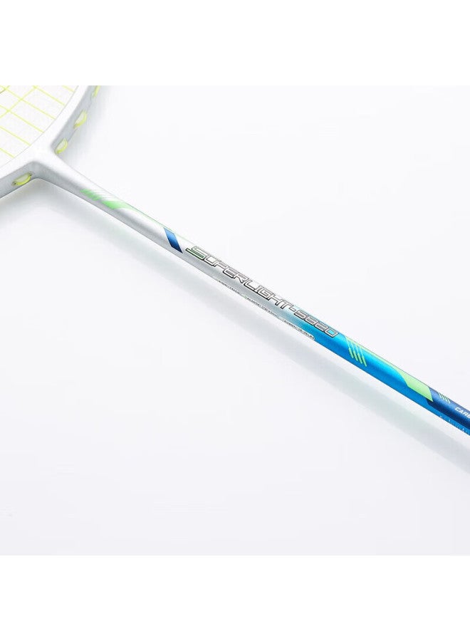 Kawasaki Badminton Racket, Full Carbon Single Racket, 5u Ultra-light Racket, Feitian Model, Twilight Gray - Image 4
