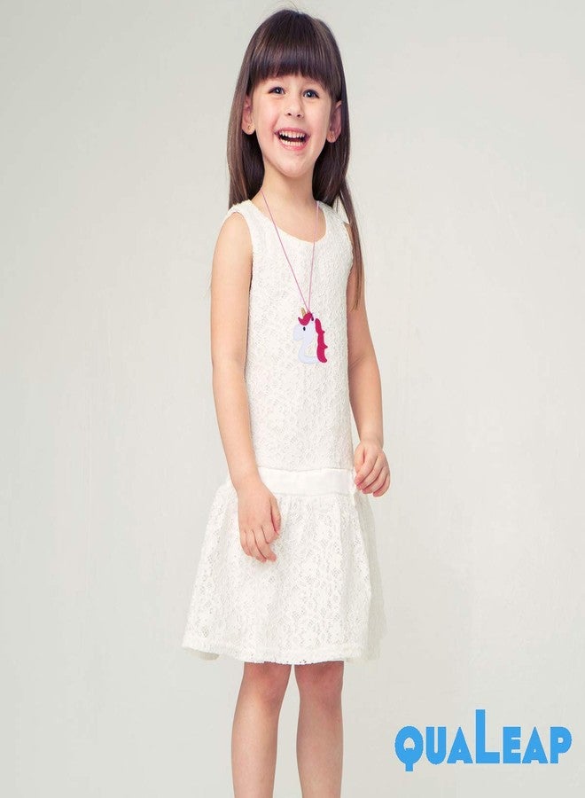 QUALEAP AMBER Xtra Tough Chew Necklace for Kids Girls - Chewing Necklace Teething Necklace Teether Necklace Chew Toys Teething Toys - Designed for Chewing, Autism Sensory Teether Toy - Image 5