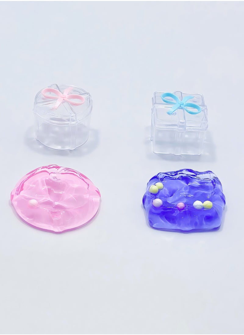 Mumfactory slime party favors for kids - return gifts for birthday party kids galaxy slime cup party favors 20pcs gift model  - Image 3