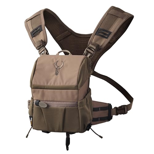 Badlands Bino EZ - Modular Binocular Harness System for Optimal Performance and Durability, Mud, Medium - Image 1