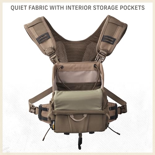 Badlands Bino EZ - Modular Binocular Harness System for Optimal Performance and Durability, Mud, Medium - Image 3