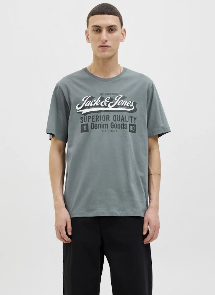 JACK & JONES Jjelogo Short Sleeve T-Shirt