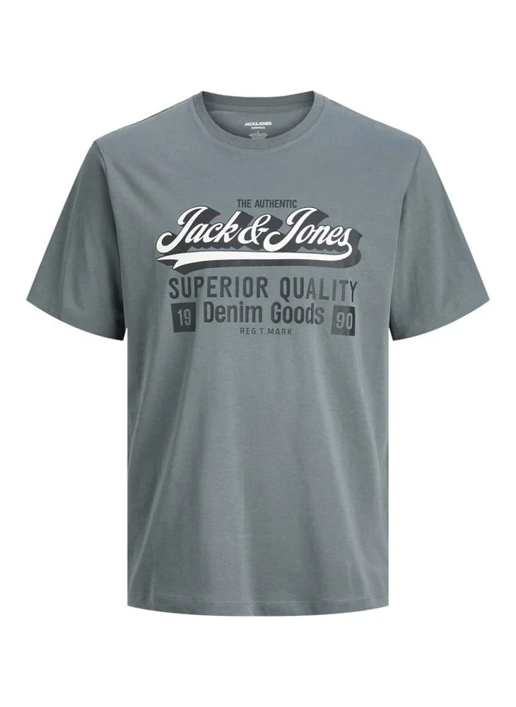 JACK & JONES Graphic Crew Neck Regular Fit T-Shirt