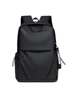Backpack Business Travel Laptop Bag USB Charging Large Capacity School Bag - Black