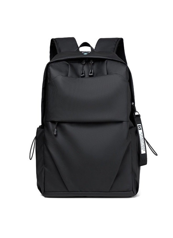 Generic - Backpack Business Travel Laptop Bag USB Charging Large Capacity School Bag - Black - Image 1