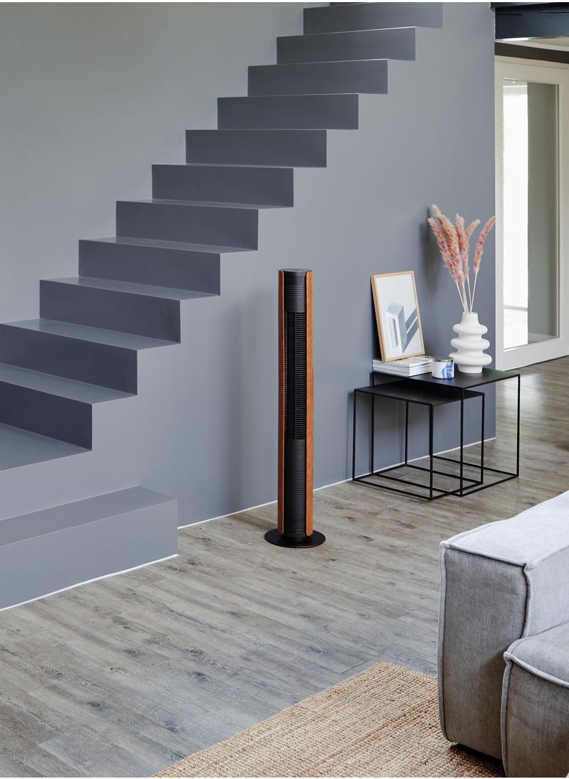 Stadler - Stadler Form Swiss Design Tower Fan Peter with Remote Control and Easy Touch Panel Swing Mode with 3 Speed Levels Timer and Swivel Function Slim Design Leather 2 Years Warranty plus Local Support - Image 1