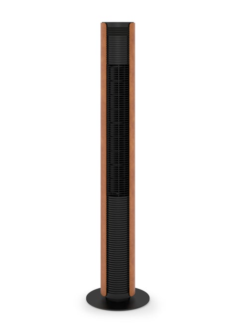 Stadler Form Swiss Design Tower Fan Peter with Remote Control and Easy Touch Panel Swing Mode with 3 Speed Levels Timer and Swivel Function Slim Design Leather 2 Years Warranty plus Local Support