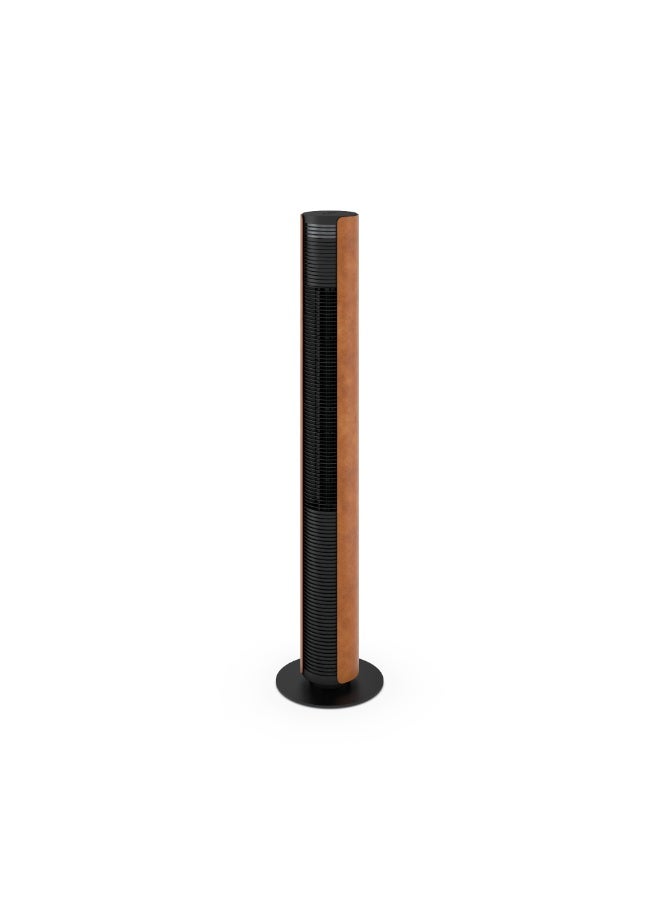 StadlerForm Stadler Form Swiss Design Tower Fan Peter with Remote Control and Easy Touch Panel Swing Mode with 3 Speed Levels Timer and Swivel Function Slim Design Leather 2 Years Warranty plus Local Support - Image 1