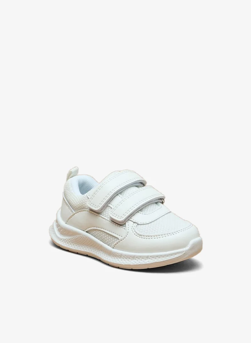 Barefeet Mesh Detailed Sneakers with Hook and Loop Closure