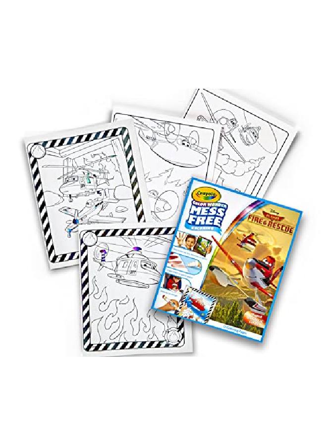 Crayola Planes Fire And Rescue Color Wonder Refill 18 Mess Free Coloring Pages Gift For Kids - Image 2