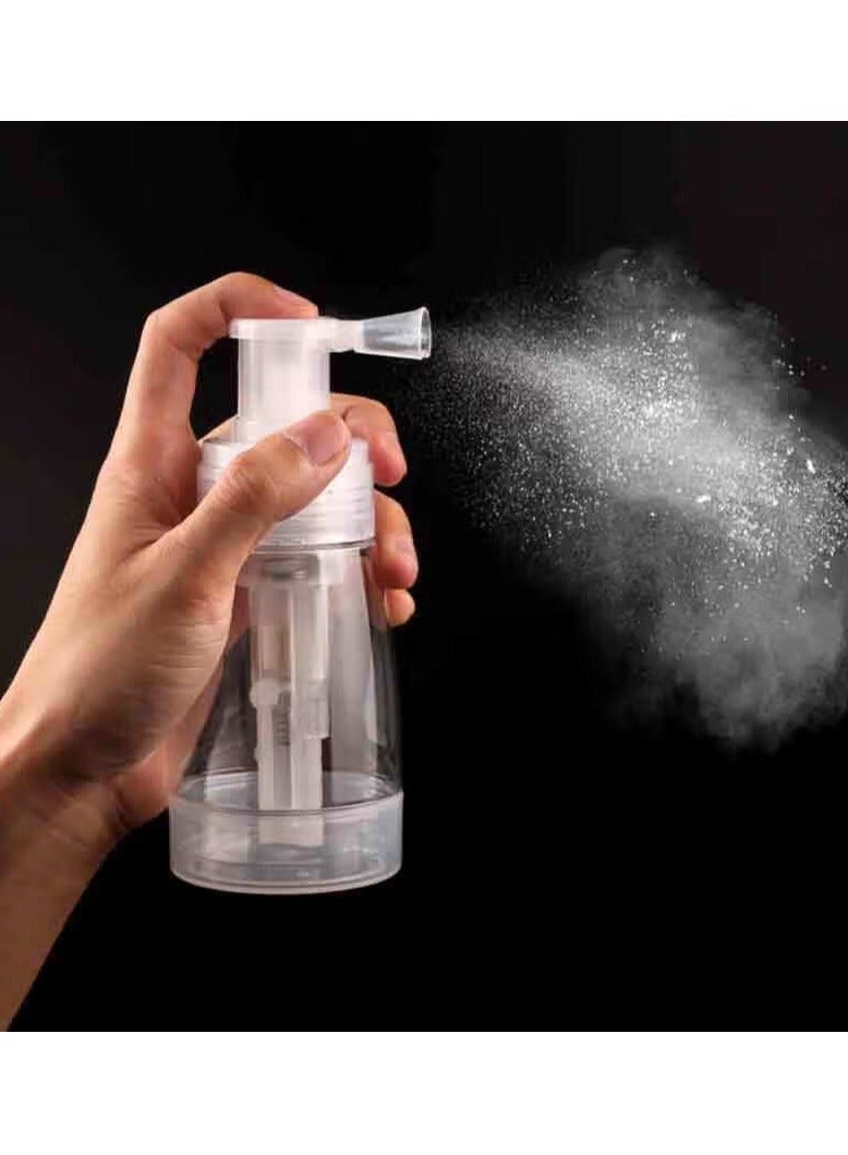 Powder Spray Bottle,Refillable Powder Makeup Container,Trip Cosmetic Bottle,Talcum Powder Storage Case, 2Pcs(180ml) - Image 4