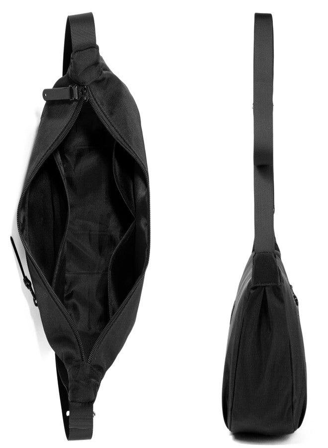 Dorras Small Sling Bag Crossbody Bags for Women, Shoulder Bag Cross Body Bag for Hiking Traveling Outdoors - Black - Image 4