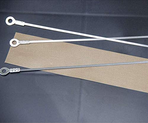 LabZhang 10 Pack 8-inch Sealer Replacement Element Grip 200mmx2mm and Teflon Tapes, Impulse Sealer Repair Kits for 8-inch Heat Sealers, Suitable For Most Hand Sealers - Image 5