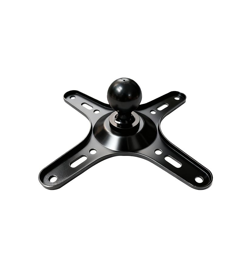 25mm Ball Head VESA Monitor Mount Bracket 100x100mm 75x75mm - Image 1