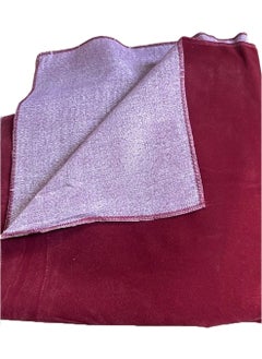 Sera Okey Game Table Cloth Thin Velvet 140X140 Claret Red  - Image 2