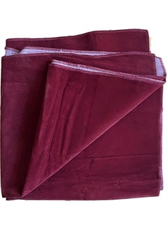 Sera Okey Game Table Cloth Thin Velvet 140X140 Claret Red  - Image 3