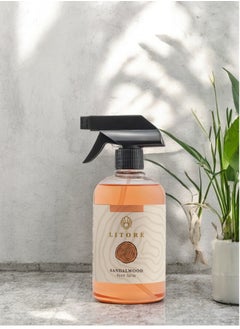 Litore Sandalwood Home Spray, A perfect Air Freshener Spray for home and office, Eliminates Bad Odour- 500 ml - pzsku/ZFA208065B241ABB0EA23Z/45/_/1737545435/3213bc2b-619f-4def-93d2-5ea4567c921c