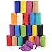 Ruby Q 24pcs Self Adhesive Bandage Wraps 4in 5 Yards Multicolor - Image 1