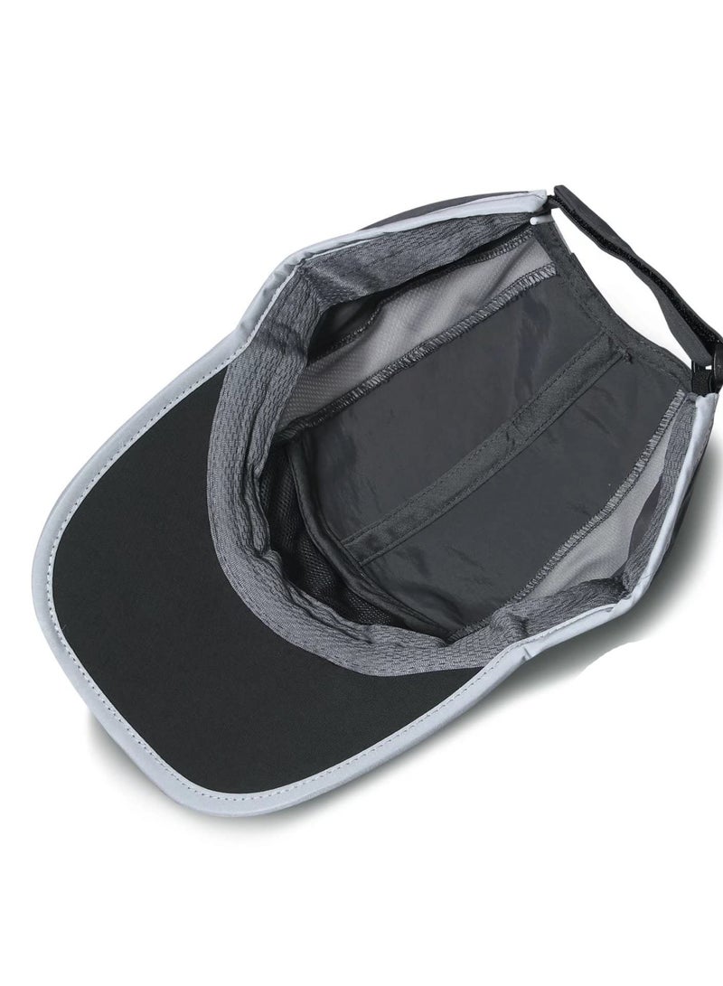 Uni Reflective Baseball Cap - Adjustable, Folding Outdoor Hat with UPF 50+ Sun Protection, Cools When Wet, Perfect for Sports - Image 2