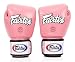 Fairtex BGV1BR Muay Thai Boxing Breathable Gloves for Men Women Kids MMA Gloves Kickboxing Gym Workout Premium Quality Light Weight Shock Absorbent 8 oz Boxing GlovesPink - Image 3