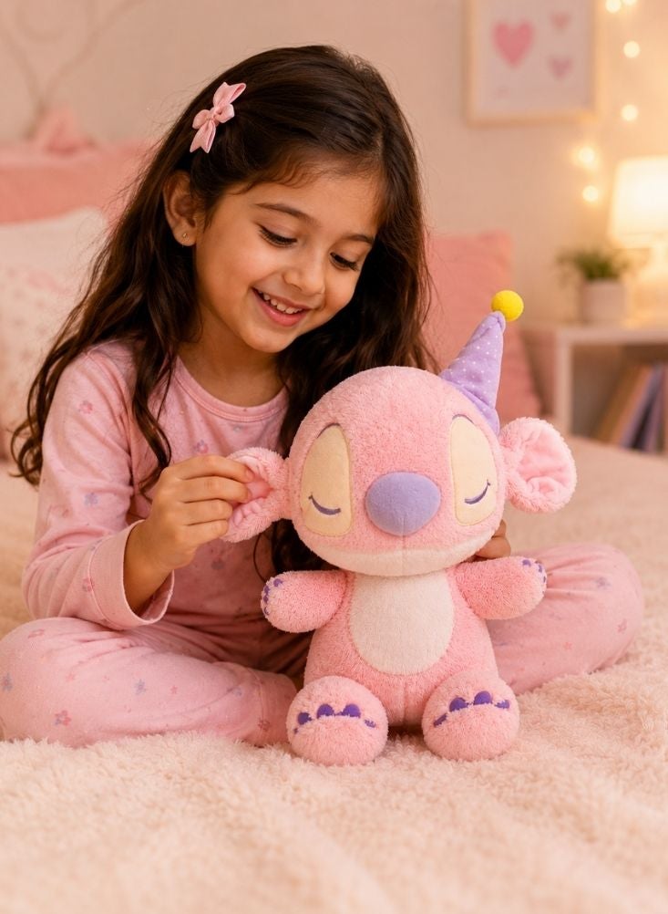 NinEx Cute Pink Plush Doll Soft Toy - Image 3