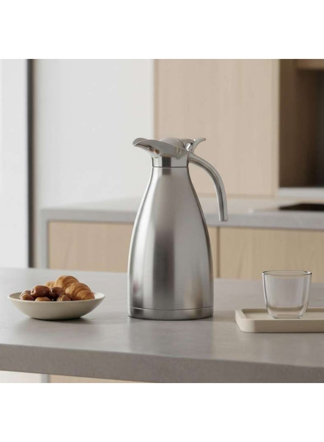 Pan Home قارورة ديلارا من الفولاذ المقاوم للصدأ 1.5 لتر - كروم - Image 1