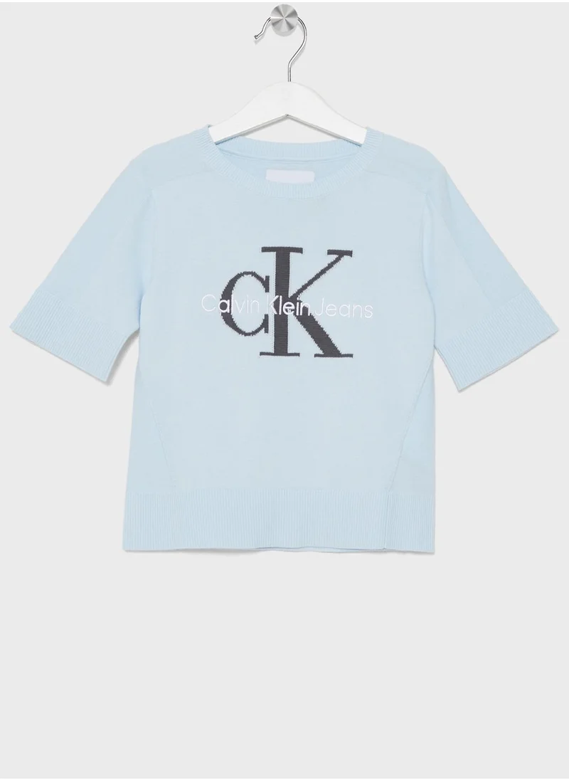 Calvin Klein Jeans Kids Monogram Sweater