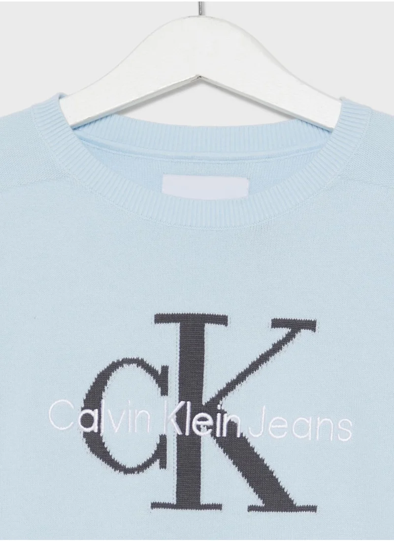 Calvin Klein Jeans Kids Monogram Sweater