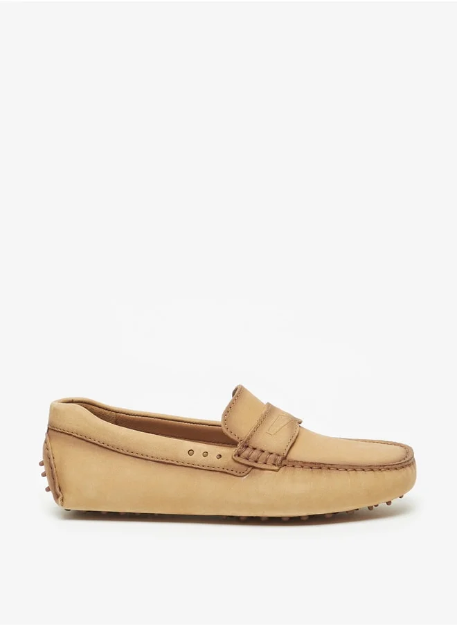 سيد دوتشيني Boys Solid Slip-On Mocassins