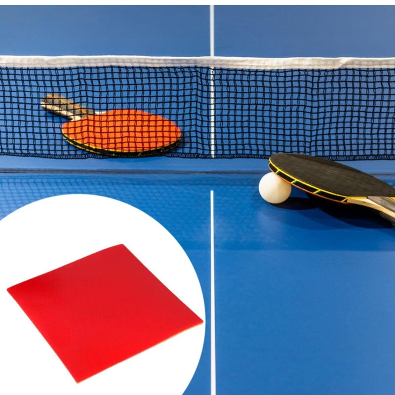 Red Table Tennis Paddle Rubber for Adults and Beginners - Image 5