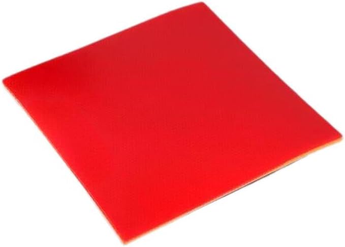 Red Table Tennis Paddle Rubber for Adults and Beginners - Image 1