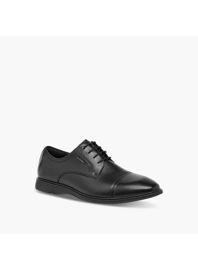 Le Confort Men Solid Lace-Up Derby Shoes