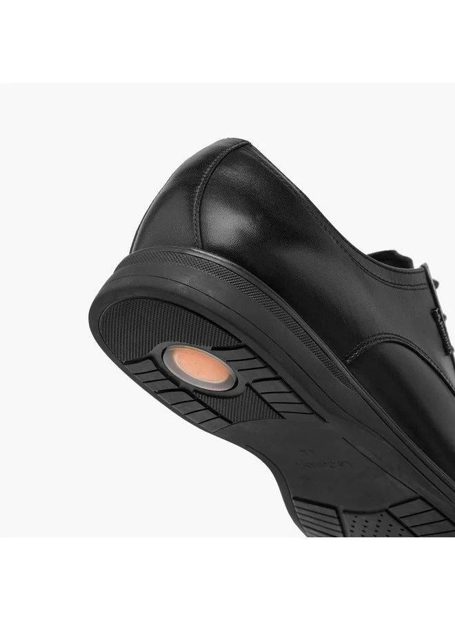 Le Confort Men Solid Lace-Up Derby Shoes