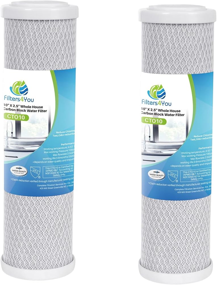 CFS 1 خراطيش استبدال فلتر المياه المتوافقة مع WATTS-MAXETW-975 C-MAX - Image 1