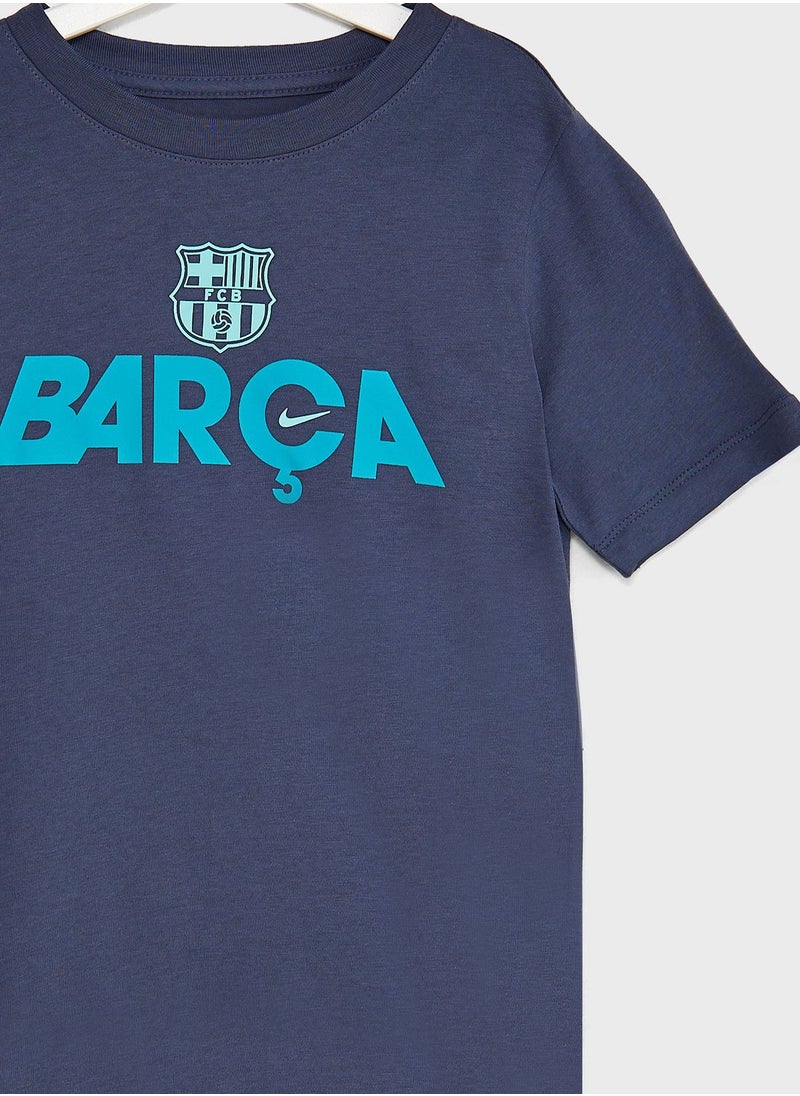 Nike - Fc Barcelona Mercurial T-Shirt - Image 1