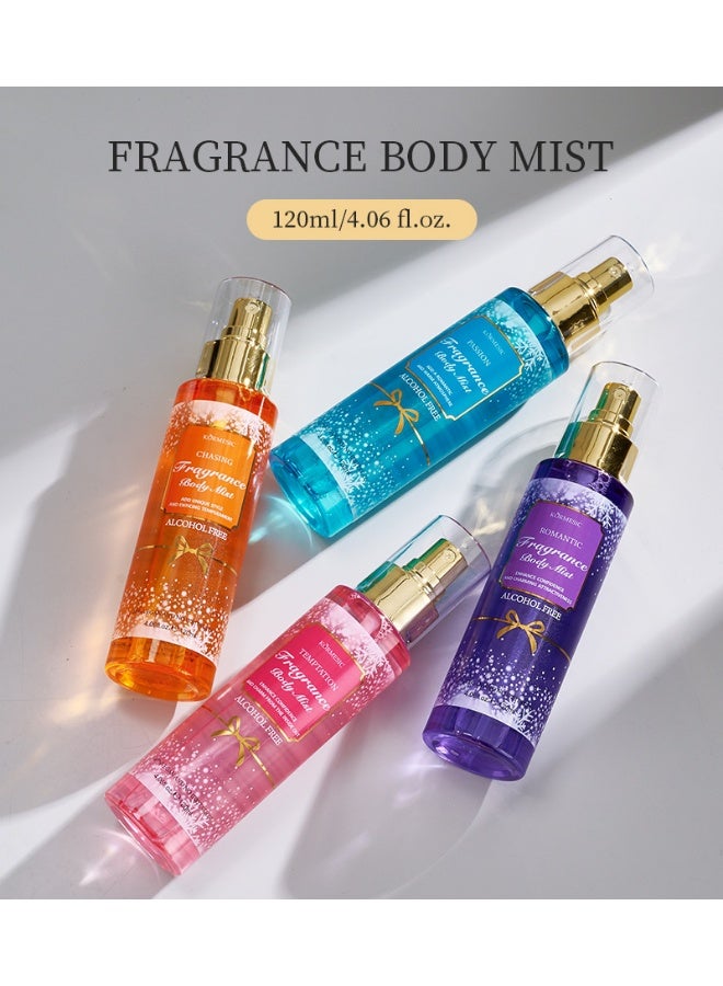 Kormesic مجموعة العناية بالجسم 120 مل + 100 جرام - مجموعة عطر رومانسي - Image 5