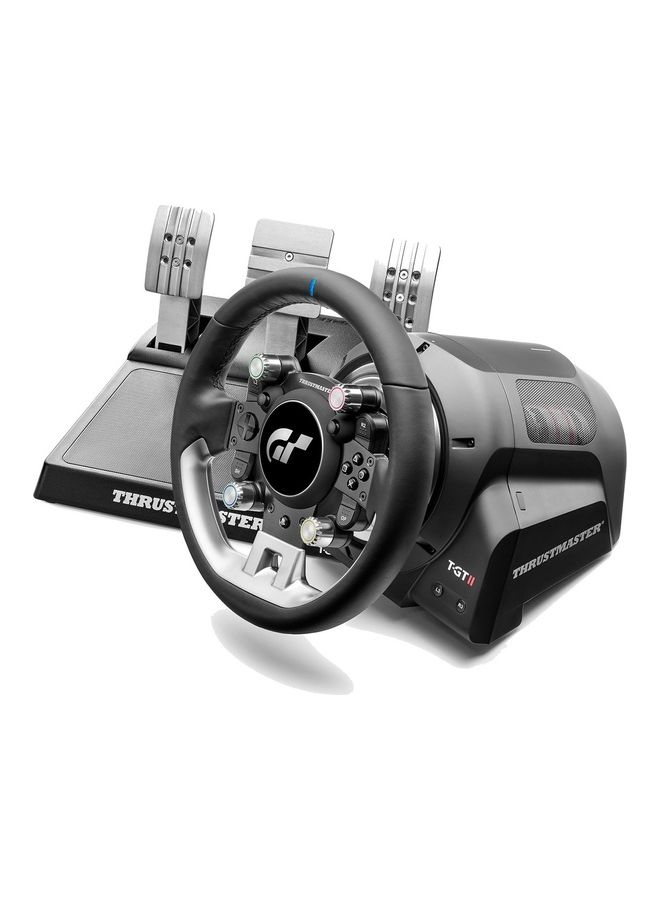 THRUSTMASTER T-GT II - Racing Wheel with 3 Magnetic Pedal Set, For PS5, PS4, PC - Image 1
