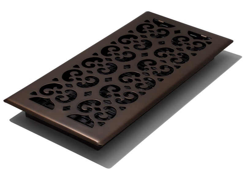 Decor Grates SPH614RB Floor Register 6x14 Rubbed Bronze Finish