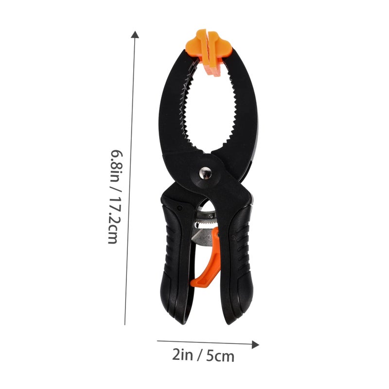 2 Pack Quick Release Spring Clamps for Photography Backdrop Woodworking Crafts Lightweight Portable Design - Image 3