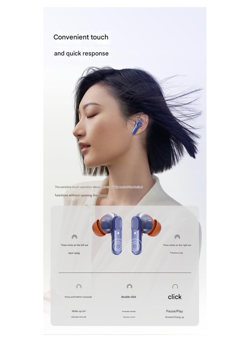 Generic - TWS True Wireless Y12 Bluetooth Noise cancelling Earphones ，Ultra Long Battery Life, In Ear High Sound Quality Sports Earphones - Image 1