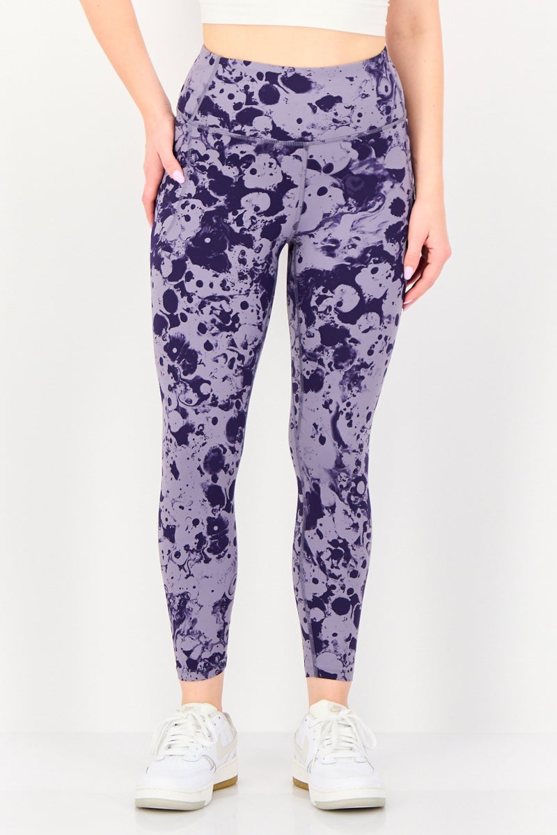 UNDER ARMOUR Women Sportswear Fit Training Pull On Ankle Leggings, Multicolor - Image 1