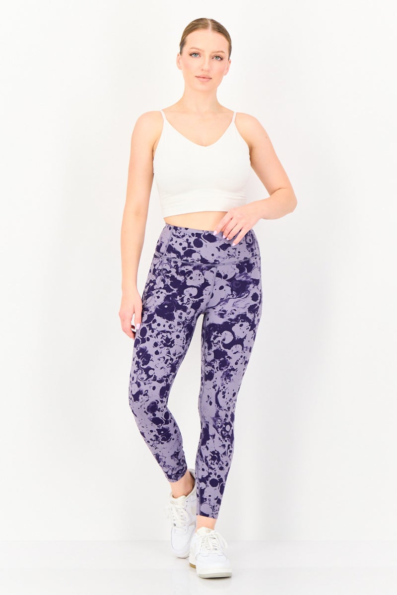 UNDER ARMOUR Women Sportswear Fit Training Pull On Ankle Leggings, Multicolor - Image 4