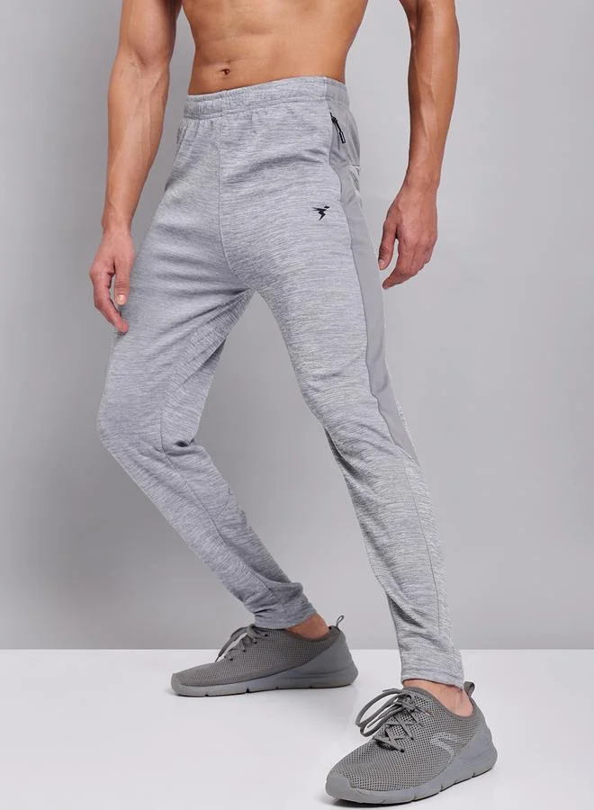 Technosport Technosport Men Melange Slim Fit Track Pants
