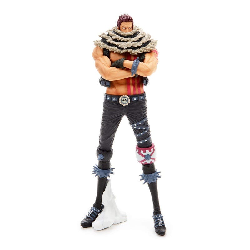 Banpresto One Piece King of Artist The Charlotte Katakuri Blackincludes Figure Base stand - Image 2