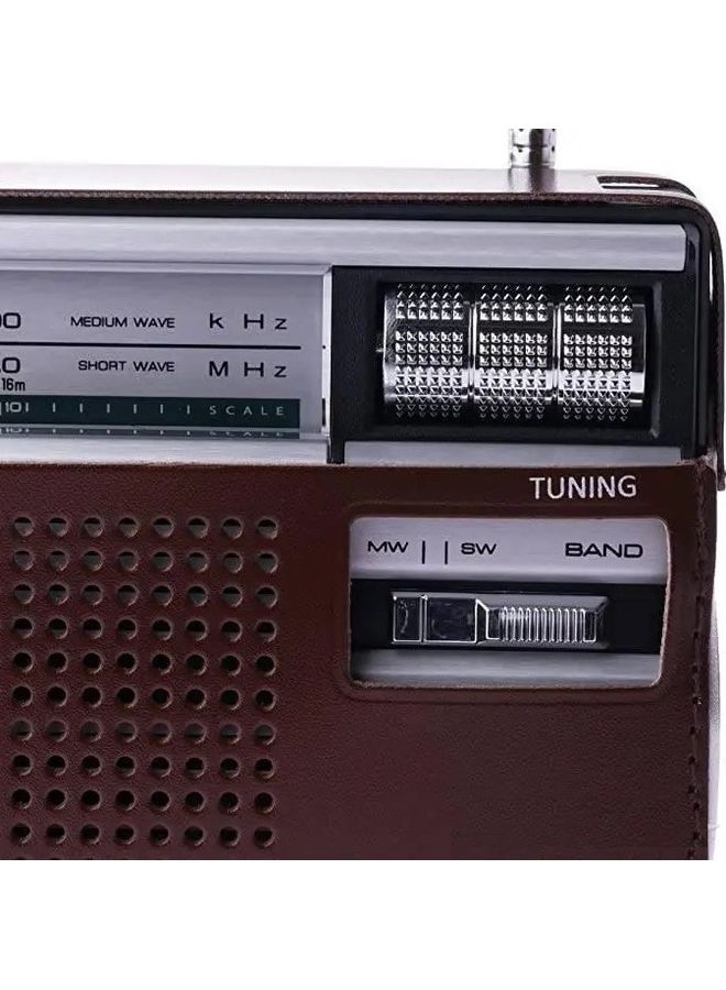 Panasonic 3-Band Battery Operated FM/MW/SW Radio RF-562DD2 Black/White - Image 3