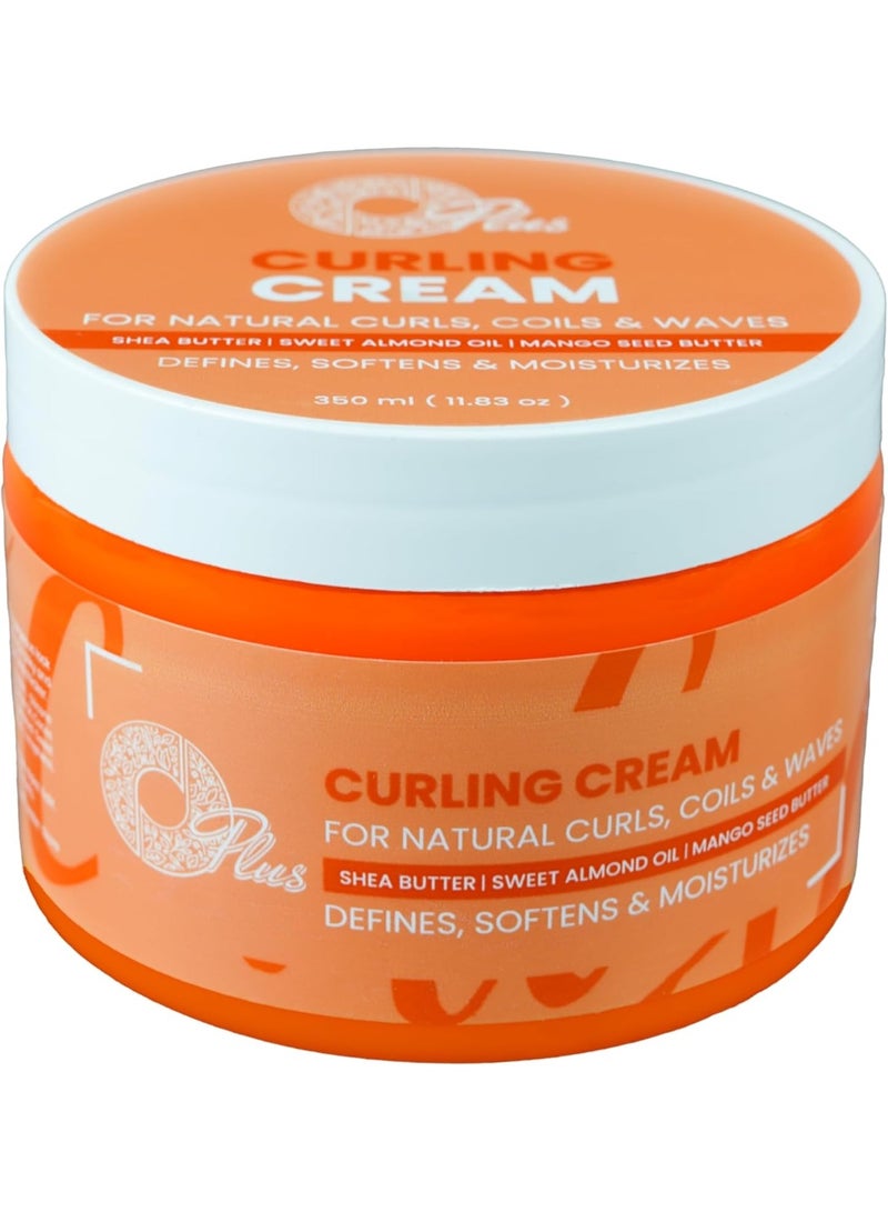 أوبلس كريم أوبلوس لتجعيد الشعر 350 مل - غني بزبدة الشيا لشعر محدد ومعزز لجميع أنواع الشعر المجعد - Image 5